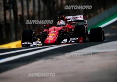 F1, Gp Brasile 2015, Vettel: «La macchina è migliorata rispetto a ieri»