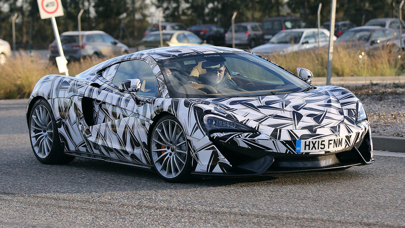 McLaren 570 GT: all&#039;orizzonte la prima 2+2 di Woking