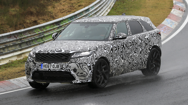 Range Rover Velar SVR, in arrivo il V8 cattivo 