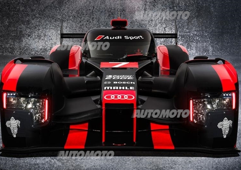 WEC, Audi presenta la R18 e-tron quattro per il 2016