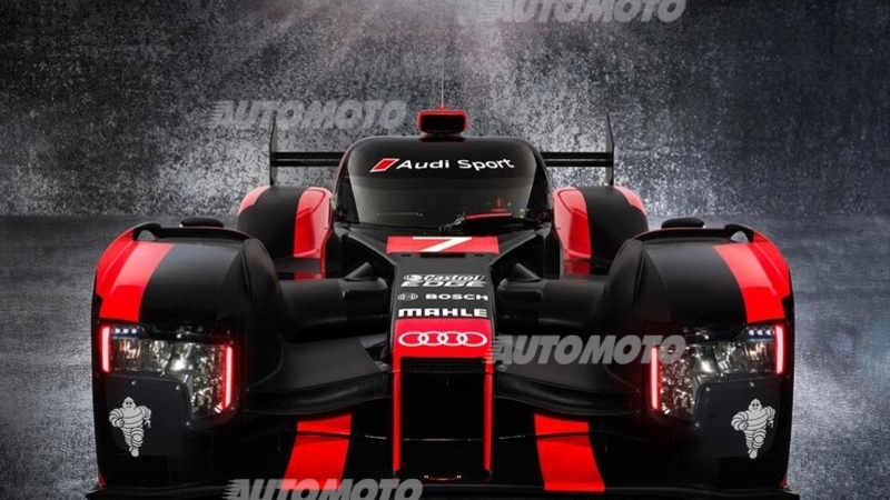 WEC, Audi presenta la R18 e-tron quattro per il 2016