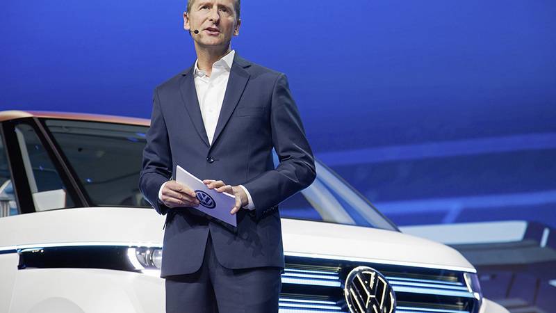 Emissioni, Diess, Volkswagen: &laquo;Il diesel non va messo al bando&raquo;