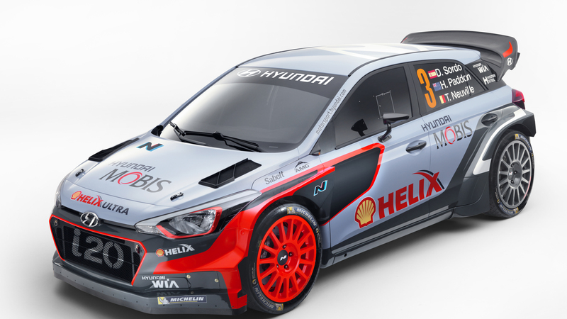 Nuova Hyundai i20 WRC: rally a 5 porte