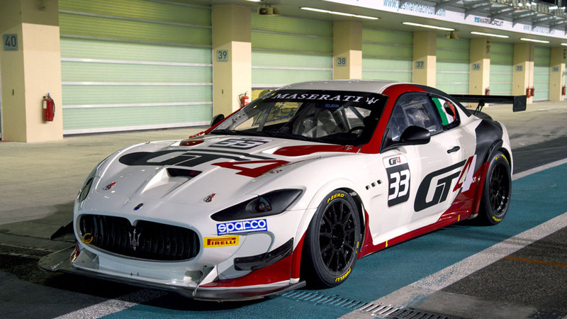 Maserati GranTurismo MC: pronta per la sfida GT4