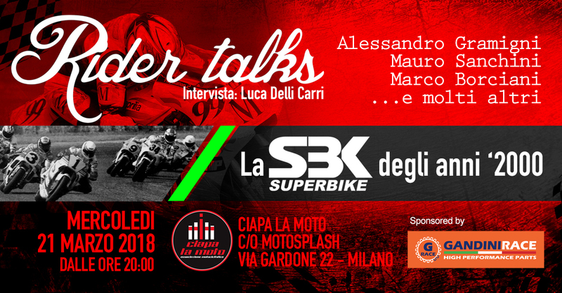 Ciapa la Moto, Rider Talks: "Superbike Italia anni 2000"