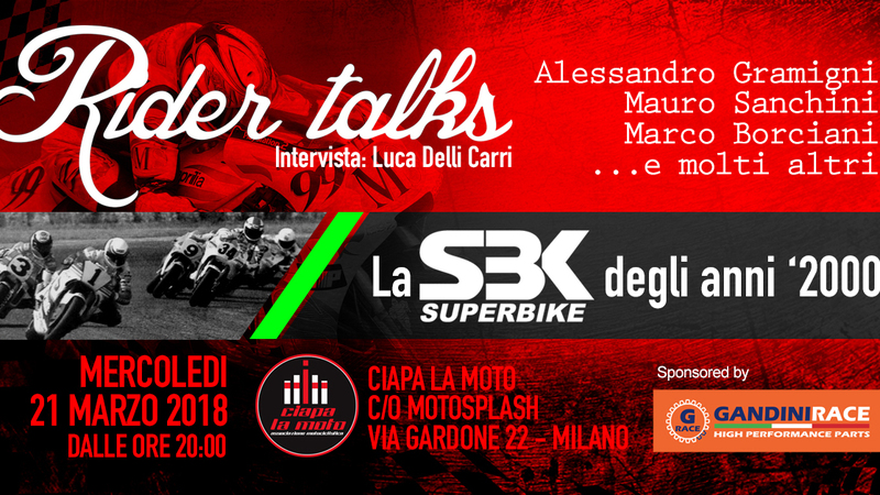 Ciapa la Moto, Rider Talks: &quot;Superbike Italia anni 2000&quot;