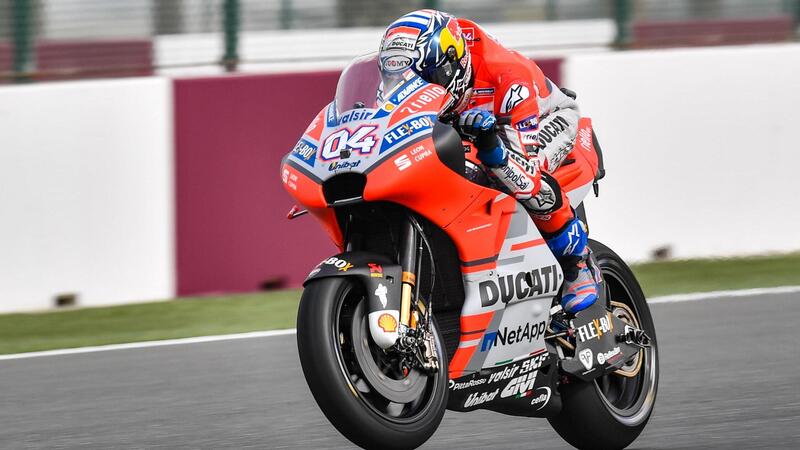 MotoGP 2018. FP2 in Qatar, Dovizioso &egrave; il pi&ugrave; veloce