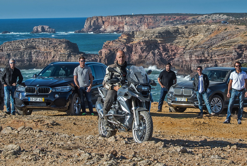 La magnifica costa sull&#039;oceano, che abbiamo raggiunto dopo un percorso fuoristradistico divertente e perfetto per saggiare le doti della gamma BMW 