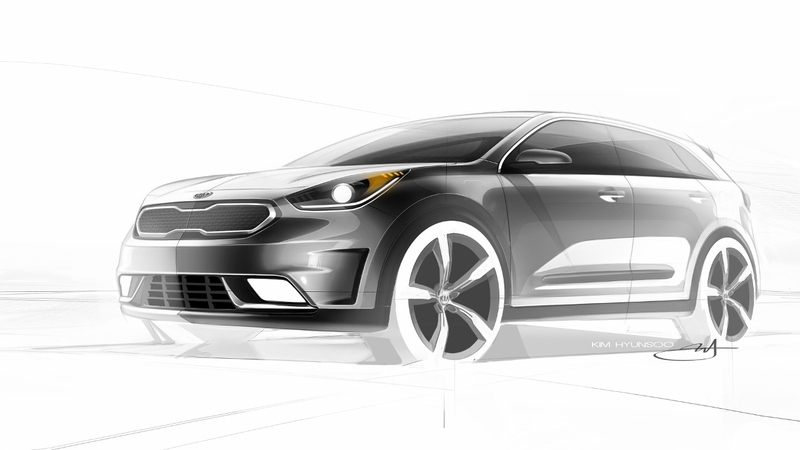 Kia Niro, il SUV ibrido arriver&agrave; nel 2016