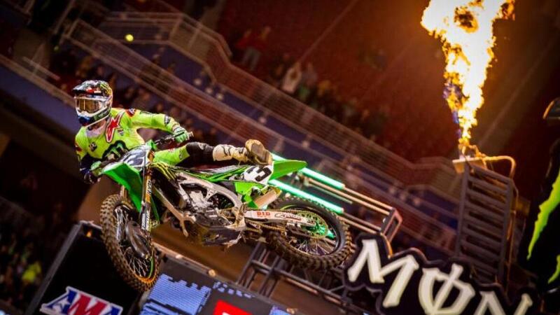 Supercross 2018, St. Louis: Tomac vince, Anderson resiste