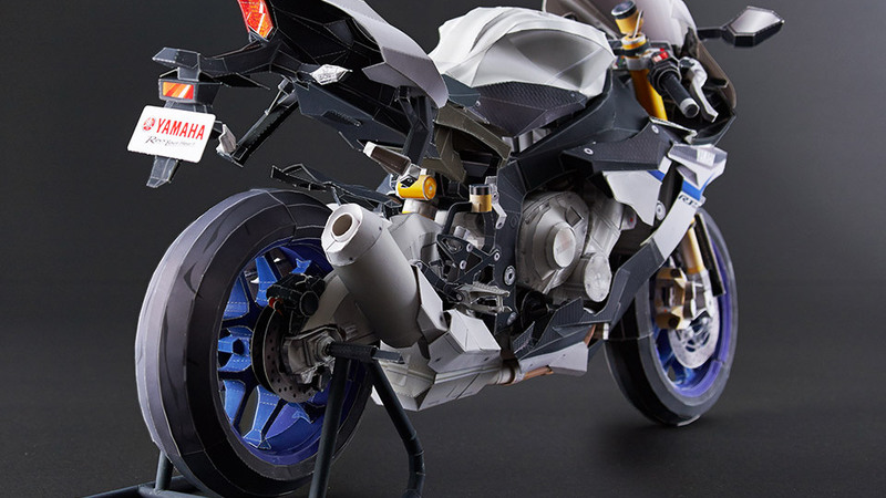 Yamaha Papercraft, arrivano le riproduzioni ultra-realistiche