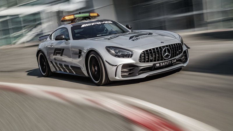 Formula 1: la Mercedes AMG GT R &egrave; la safety car 2018