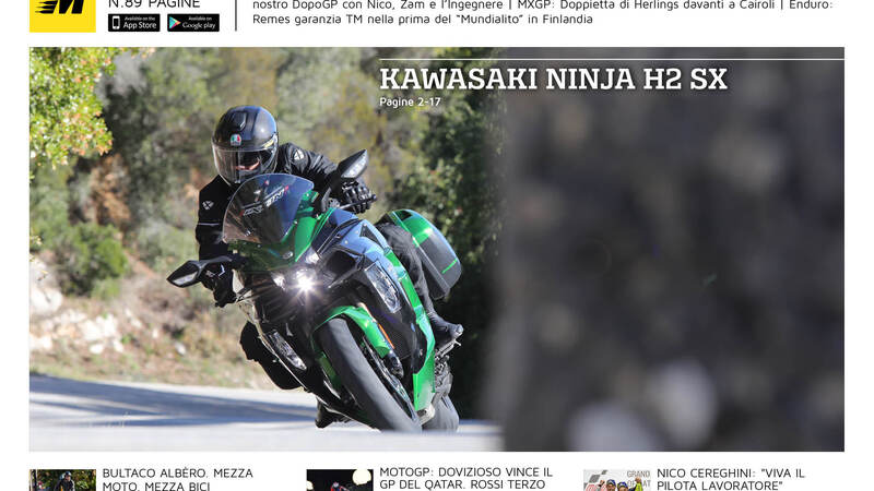 Magazine n&deg; 328, scarica e leggi il meglio di Moto.it 