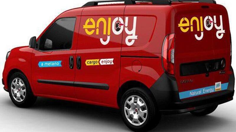 Enjoy, a Milano, Roma e Firenze lo sharing arriva in formato cargo