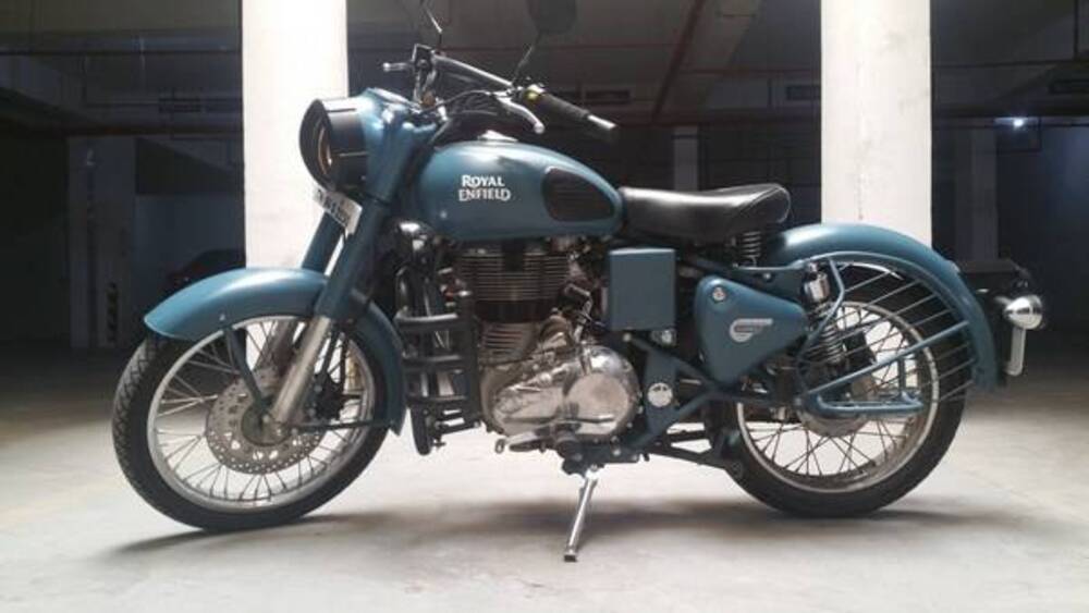 Royal Enfield Classic 500 EFI Squaroon Blue (2017 - 20)