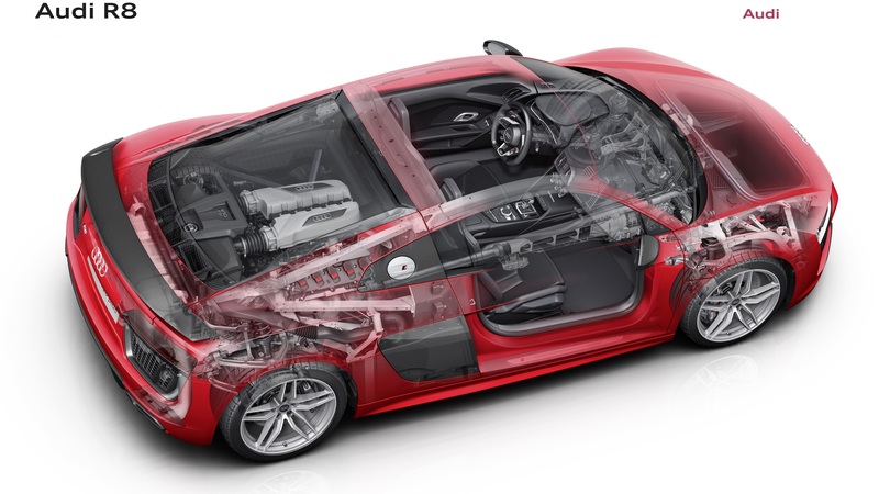 Audi R8, una versione V6 2.9 biturbo al Salone di New York