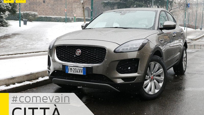 Jaguar E-Pace, Come va in... Citt&agrave; [video]