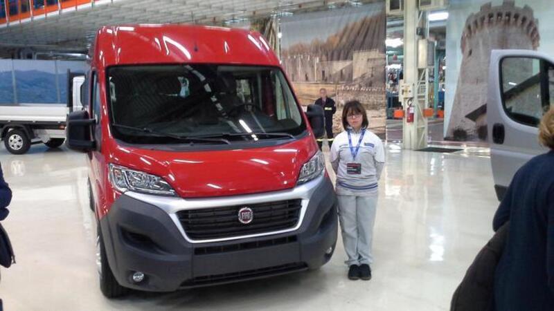 FCA, 300 nuovi posti di lavoro in Italia grazie al Ducato