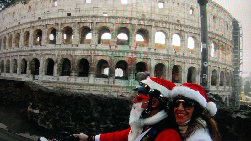 Roma: Babbi Natale in Harley-Davidson