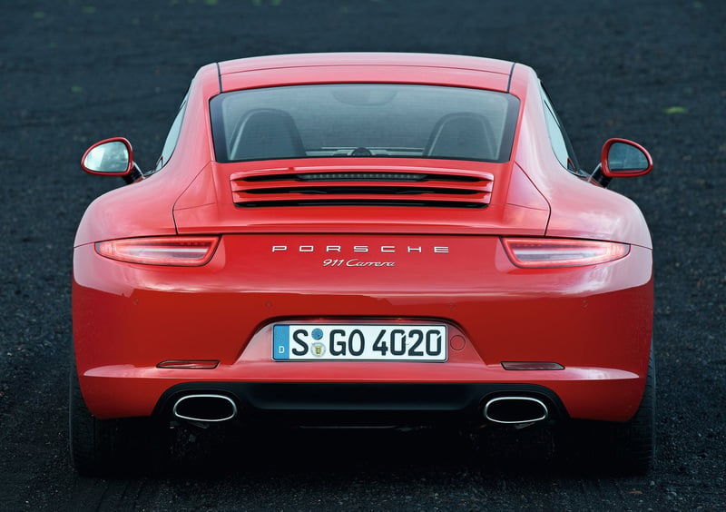 Una classica 911 Carrera (991)