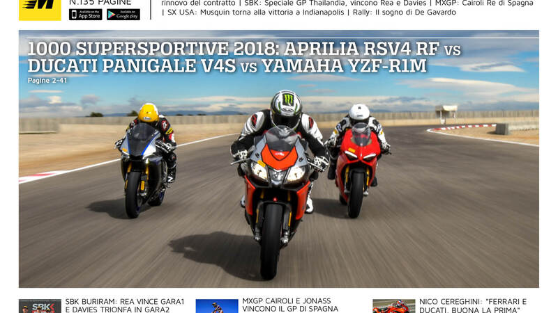 Magazine n&deg; 329, scarica e leggi il meglio di Moto.it 