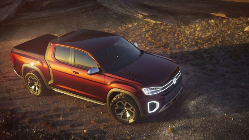 Volkswagen Atlas Tanoak, pick-up tedesco all&#039;americana