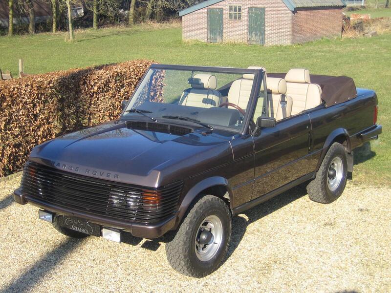 Una Range Rover Cabrio? C&#039;era gi&agrave; nel &#039;73. L&#039;aveva il Re di Spagna