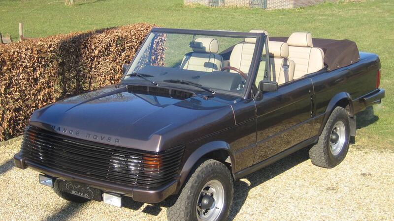 Una Range Rover Cabrio? C&#039;era gi&agrave; nel &#039;73. L&#039;aveva il Re di Spagna