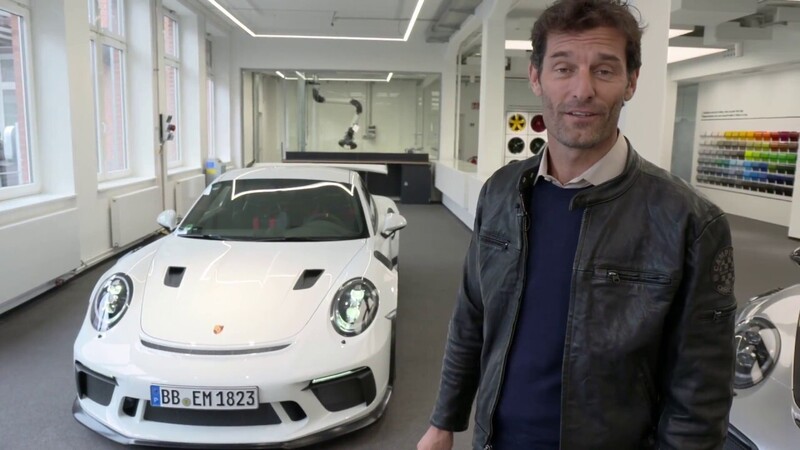 Mark Webber (alla Galeazzi) ci porta alla scoperta della GT3 RS 2018