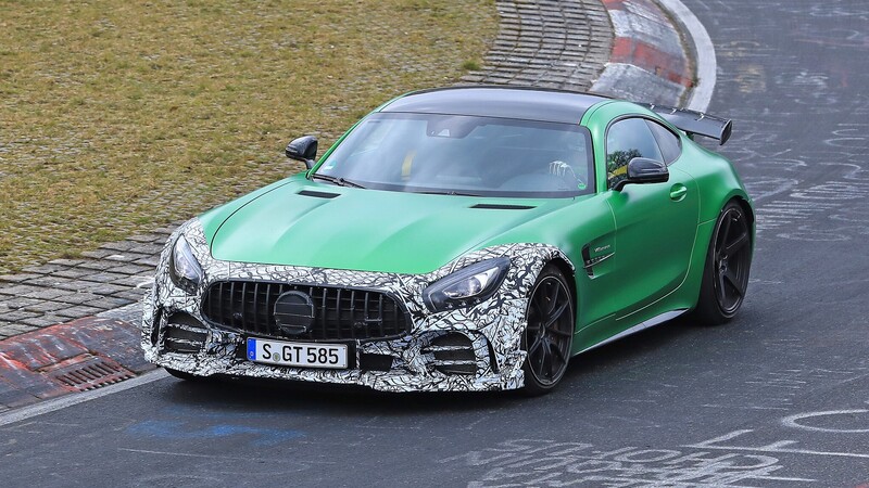 Mercedes-AMG GT-R, foto spia