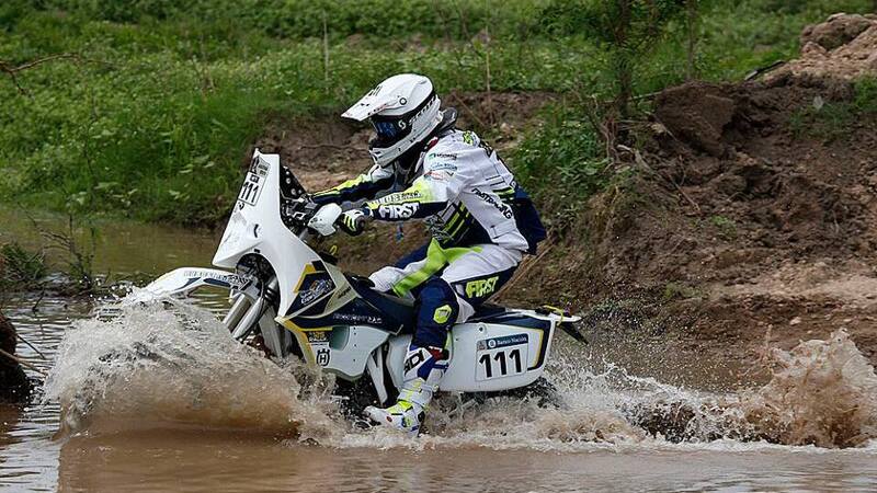 Sylvain Espinasse: alla Dakar con una 125 2 tempi