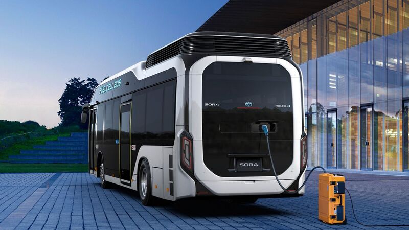 Toyota Sora, bus a idrogeno per le Olimpiadi di Tokyo del 2020