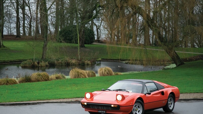 All&#039;asta la Ferrari 308 GTS ex Gilles Villeneuve