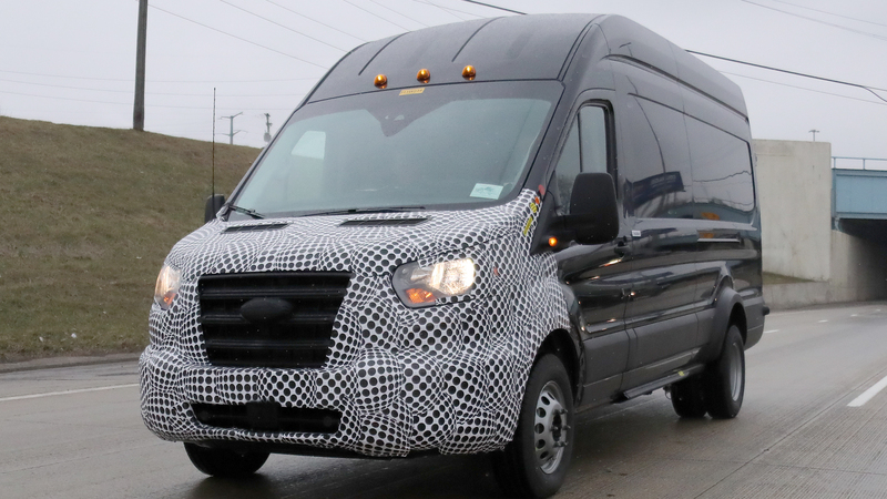 Nuovo Ford Transit 2019: le prime immagini