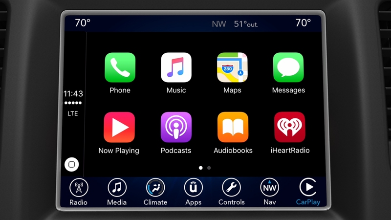 FCA: Android auto, Apple Carplay per il nuovo Uconnect