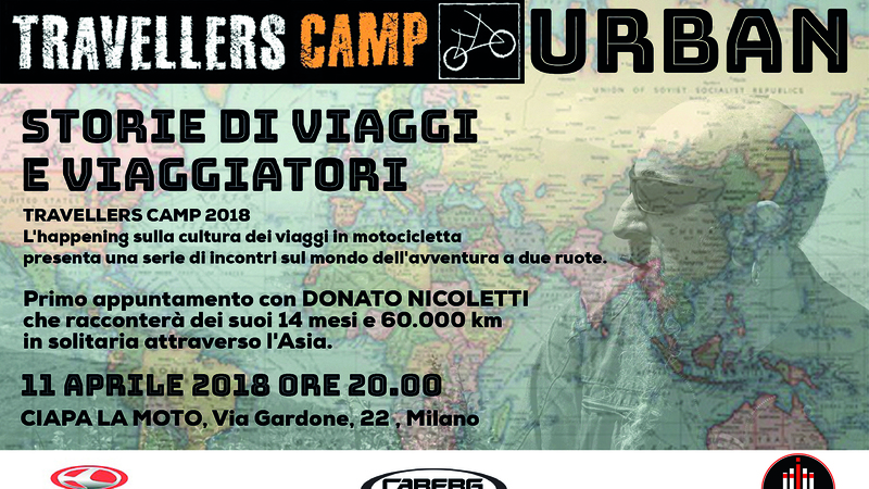 Travellers Camp Urban, mercoled&igrave; 11 da Ciapa la Moto