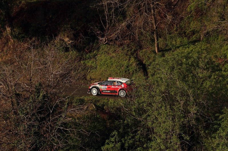 L&#039;equipaggio Leob-Elena al rally Corsica 2018