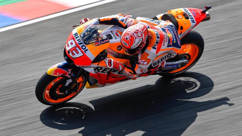 MotoGP 2018. FP2 del GP d&#039;Argentina a Marquez