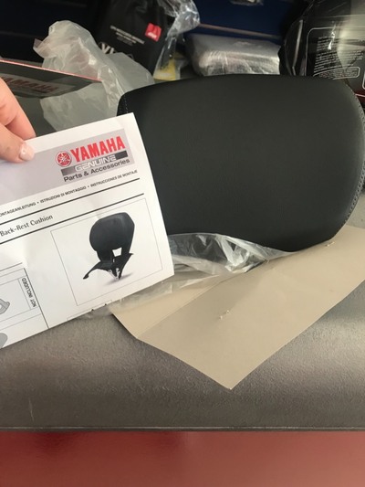 Cuscino baule 46l Yamaha