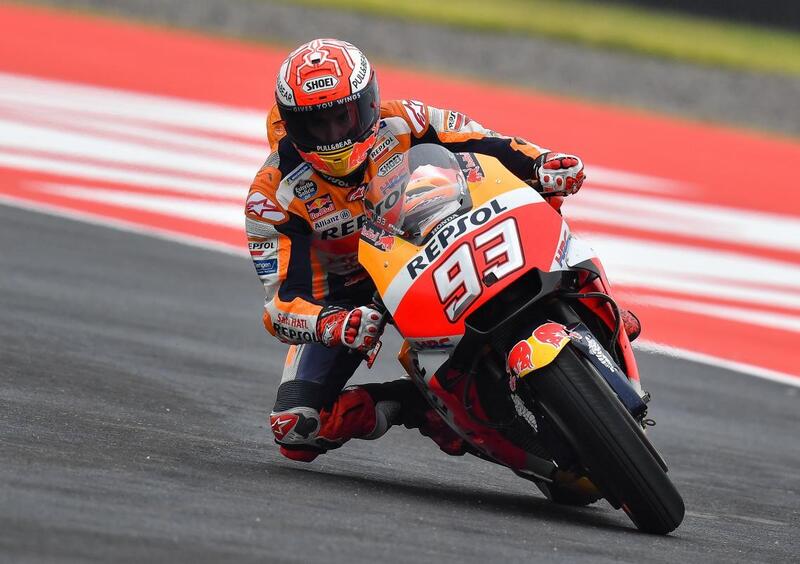 MotoGP 2018. Marquez primo nel warm up d&#039;Argentina