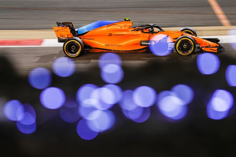 Stoffel Vandoorne, ottavo nel GP del Bahrain 2018