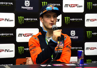 MX 2018, GP del Trentino. Interviste dal podio