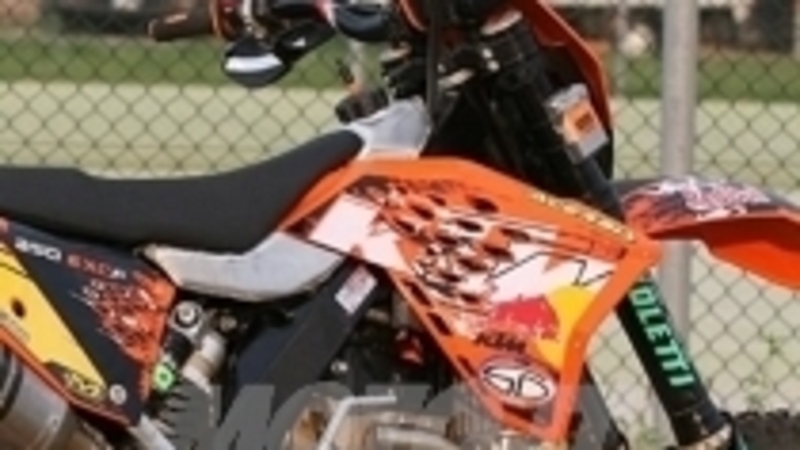 Special KTM EXC-F 250 Gini by P&amp;P