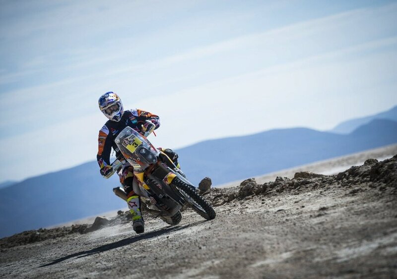 Dakar 2016. Toby Missile Price (KTM) e &ldquo;Peter&rdquo; (Peugeot) nel GP di Uyuni