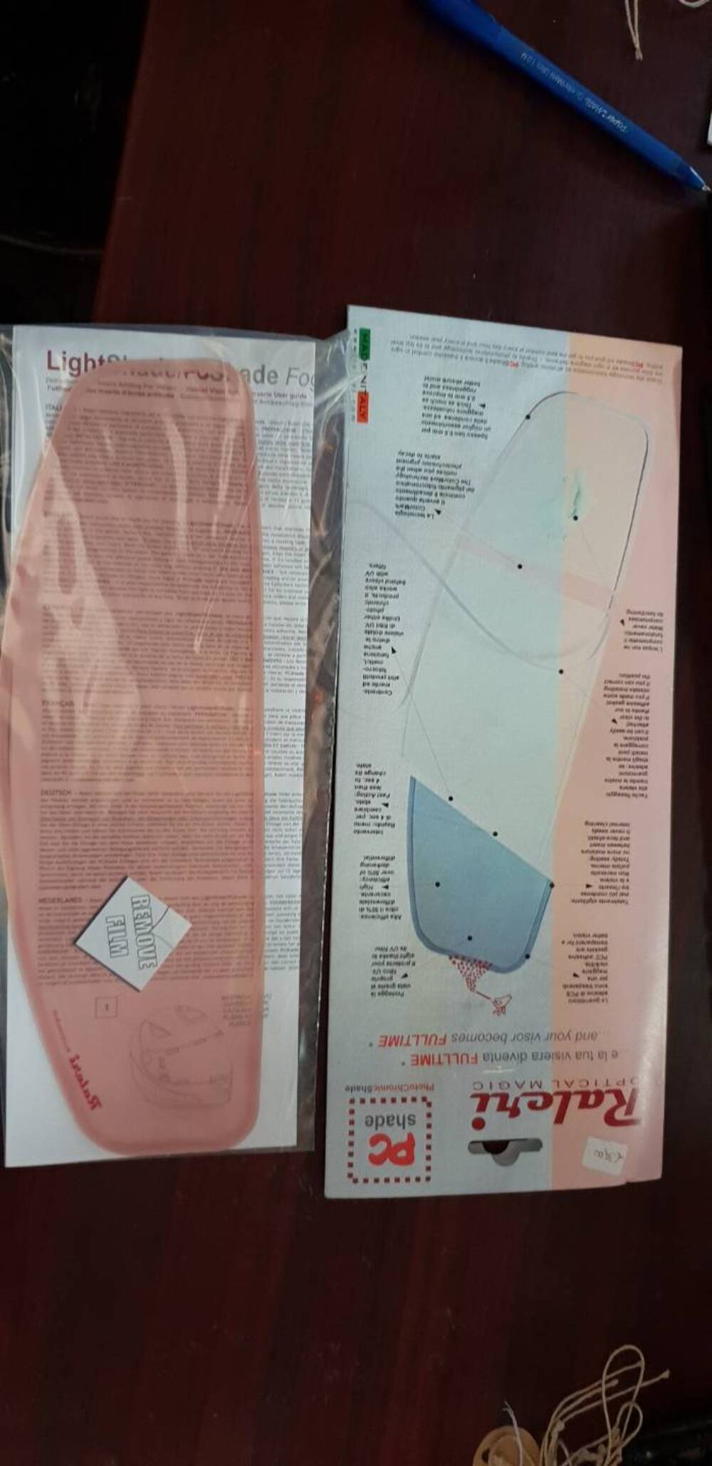 Inserito Visiera Raleri Standard Jet Tourer