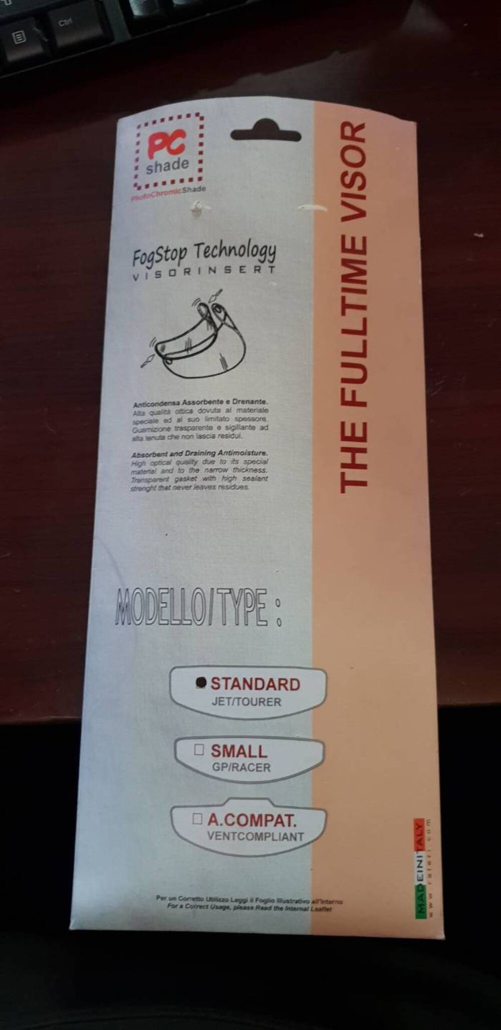 Inserito antinebbia per visiera Raleri (2)