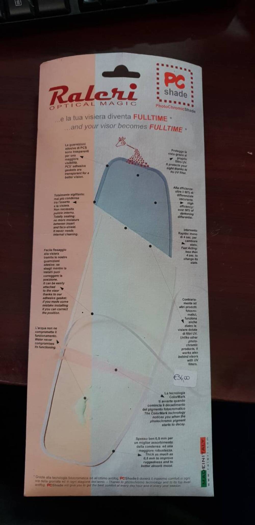Inserito antinebbia per visiera Raleri (3)