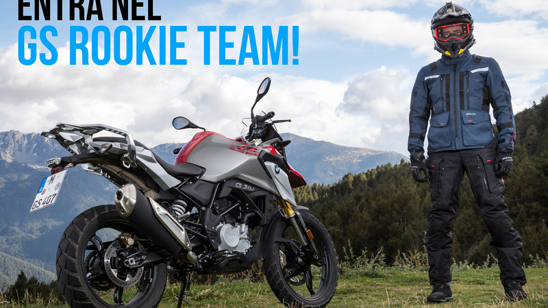 Entra nel GS Rookie Team di Moto.it e parti con la BMW G310GS!