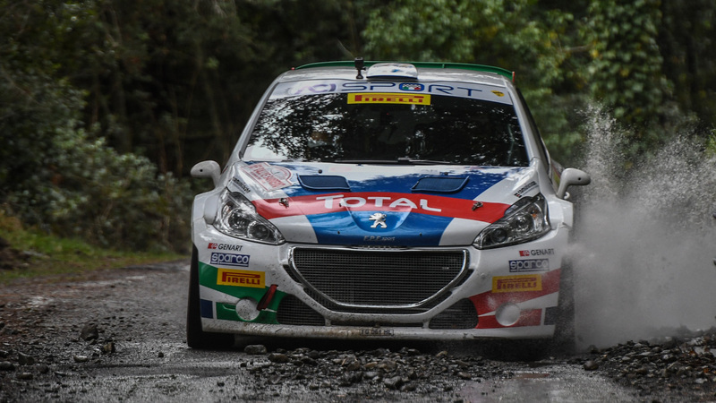 CIR 2018-2. Sanremo. A Andreucci (Peugeot) La Prima Tappa