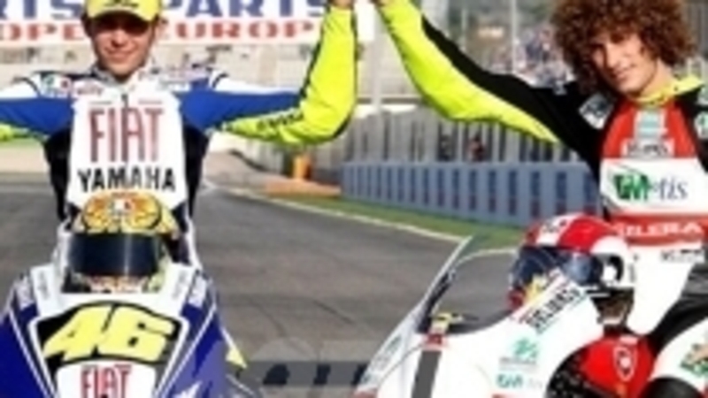 Berlusconi premia Rossi e Simoncelli